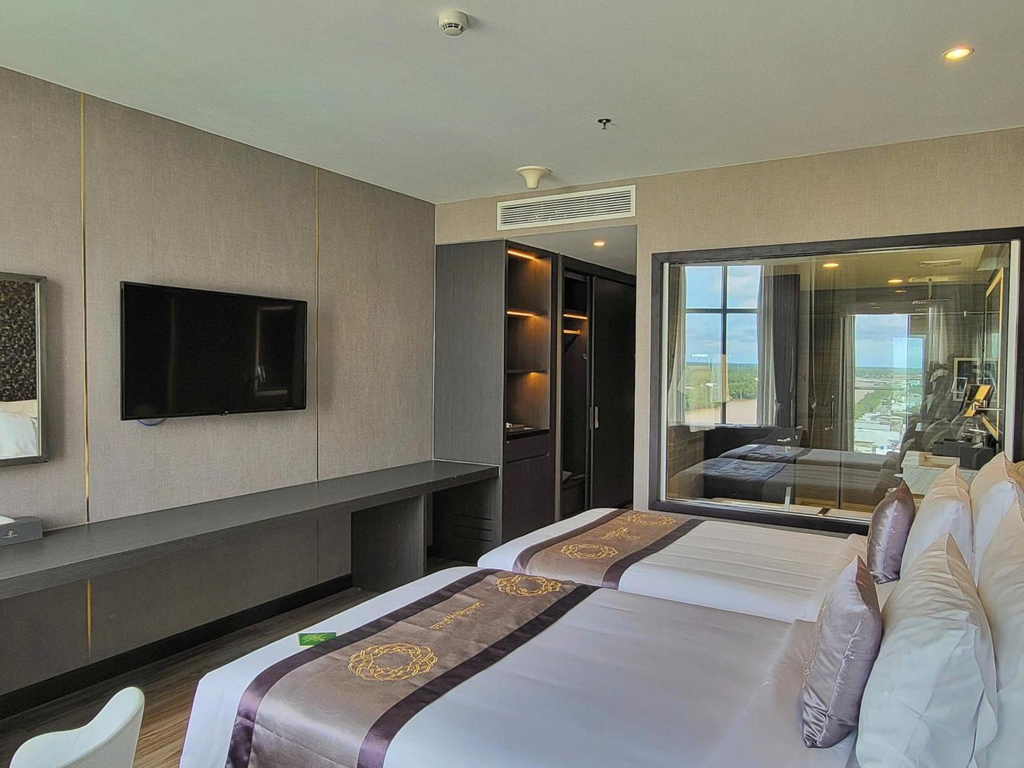 โรงแรมไดมอนด์ สตาร์ เบน เจ Ben Tre ภายนอก รูปภาพ Deluxe Room